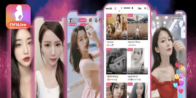 Giới thiệu app MMLIVE phát sóng trực tiếp